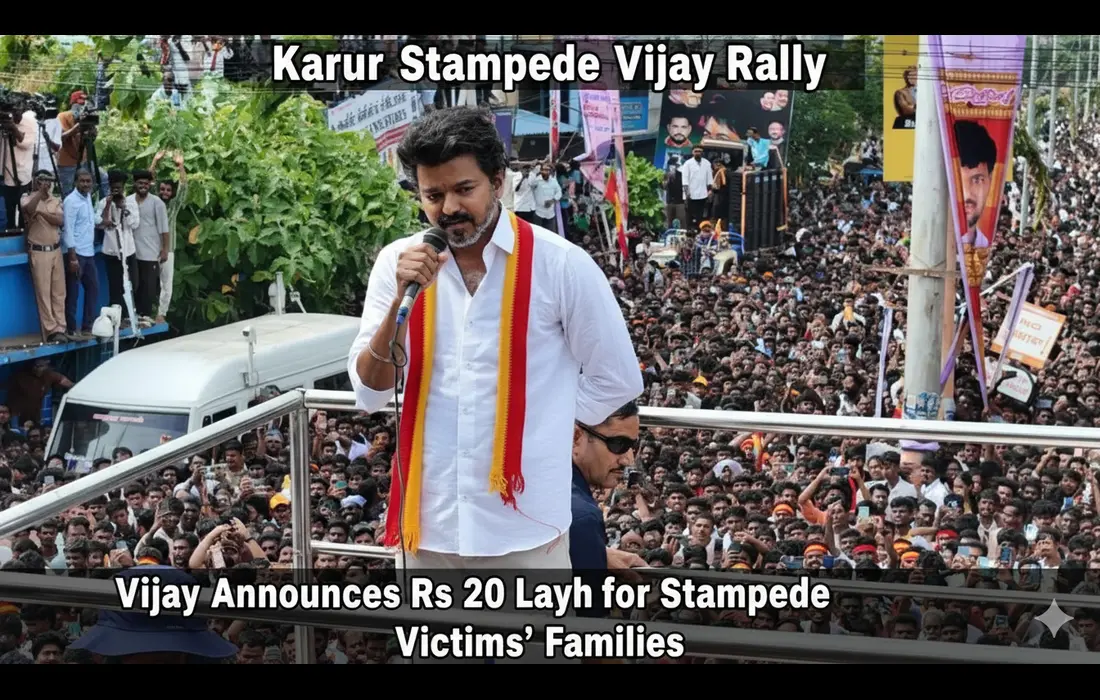 Karur Stampede Vijay Rally